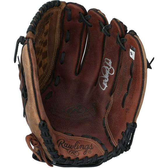 Derek Jeter Signed Autographed Rawlings Baseball Glove JSA COA