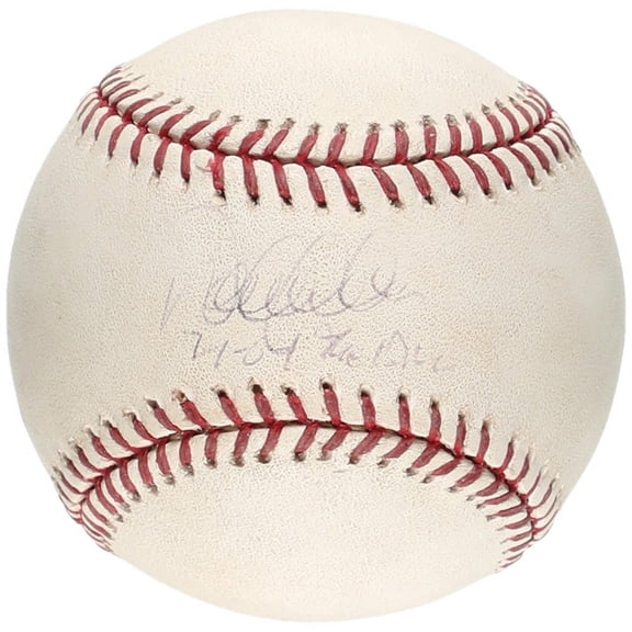 Derek Jeter "The Dive" Game Signed Game Used Baseball July 1, 2004 Steiner COA