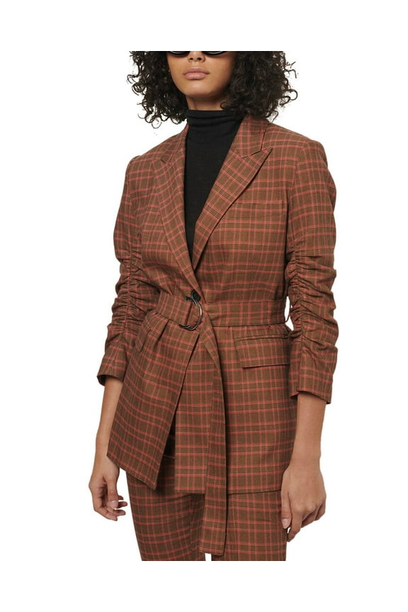 10 Crosby womens  Harrison Gathered Sleeve Blazer, 00