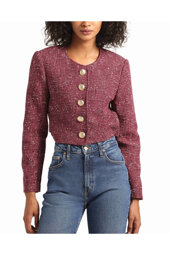 10 Crosby womens  Juliette Tweed Jacket, 0
