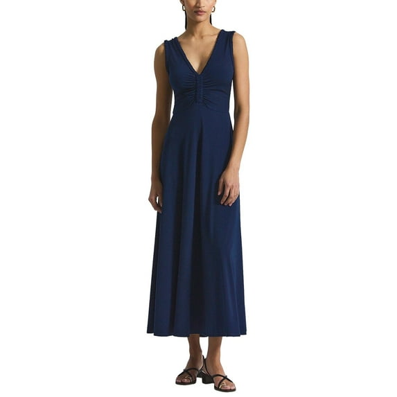Derek Lam 10 Crosby womens Misha Matte Jersey Ruched Dress, xs