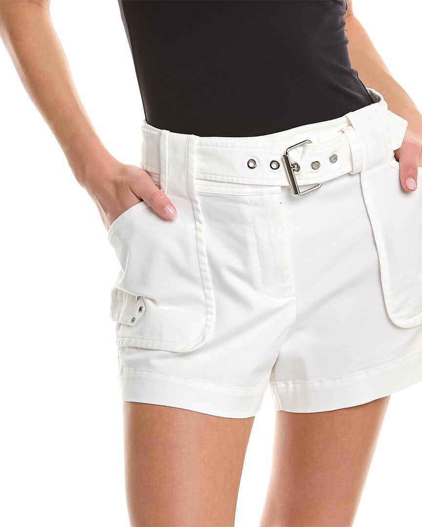 Derek Lam 10 Crosby womens Monterey Short 20 White Walmart