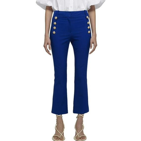 Derek Lam 10 Crosby womens Robertson Crop Flare Trouser, 0