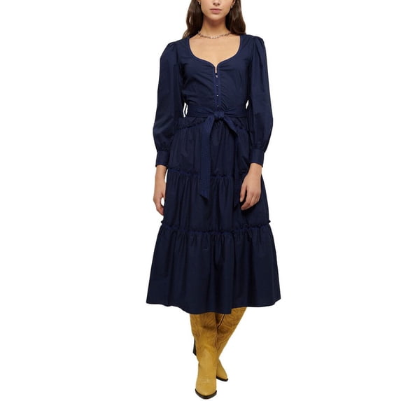 Derek Lam 10 Crosby womens Rowena Maxi Dress, 6