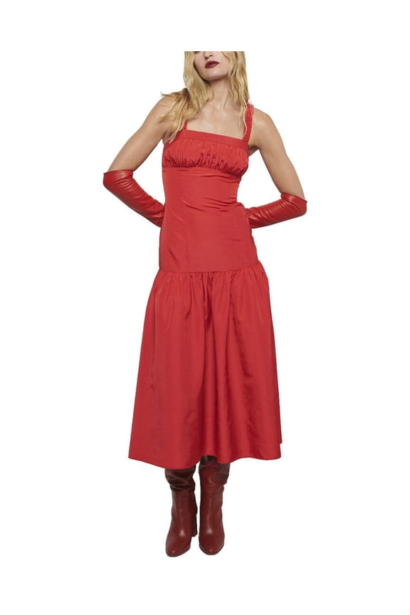 10 Crosby womens Selena Gathered Bust Dress, 00