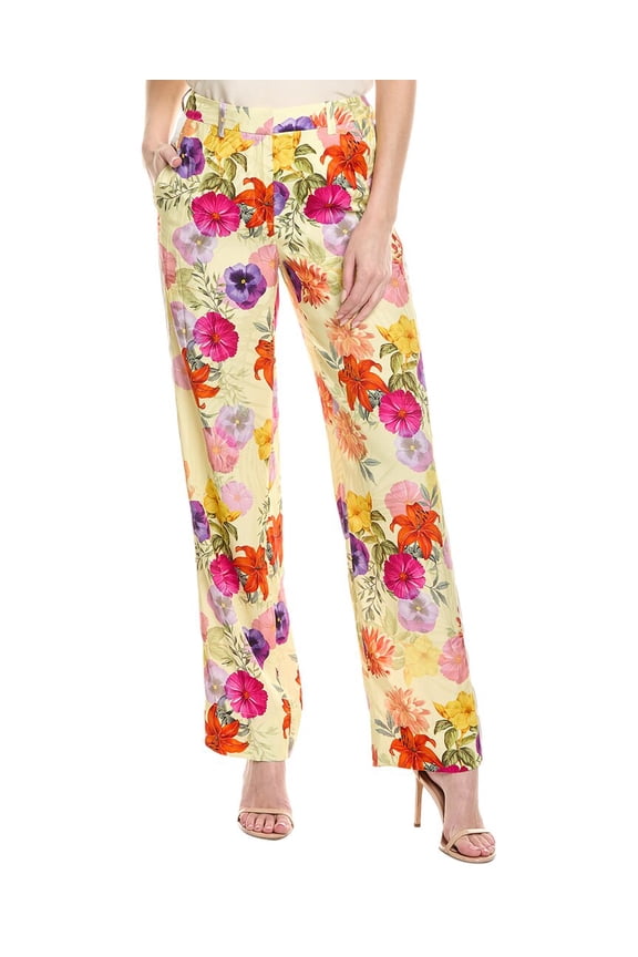 10 Crosby womens Silas Trouser, 2, Yellow