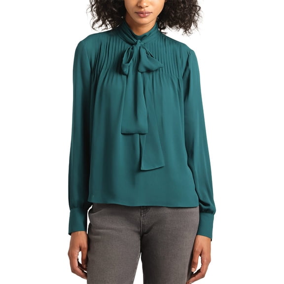 Derek Lam 10 Crosby womens Valentine Neck Tie Blouse, 8