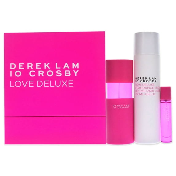 Derek Lam Love Deluxe Giftset, Body Spray, Womens Perfume, 3 Pc