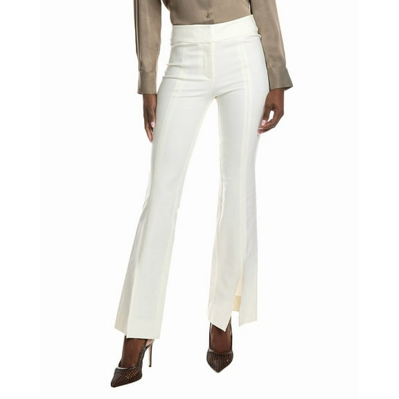 Derek Lam womens 10 Crosby Maeve Flare Trouser, 0, White