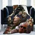 thumbnail image 1 of Derek Morgan Soft and Comfortable Warm Fleece Blankets Beach Blanket Picnic Blankets Throw Blankets (50"x40"), 1 of 6