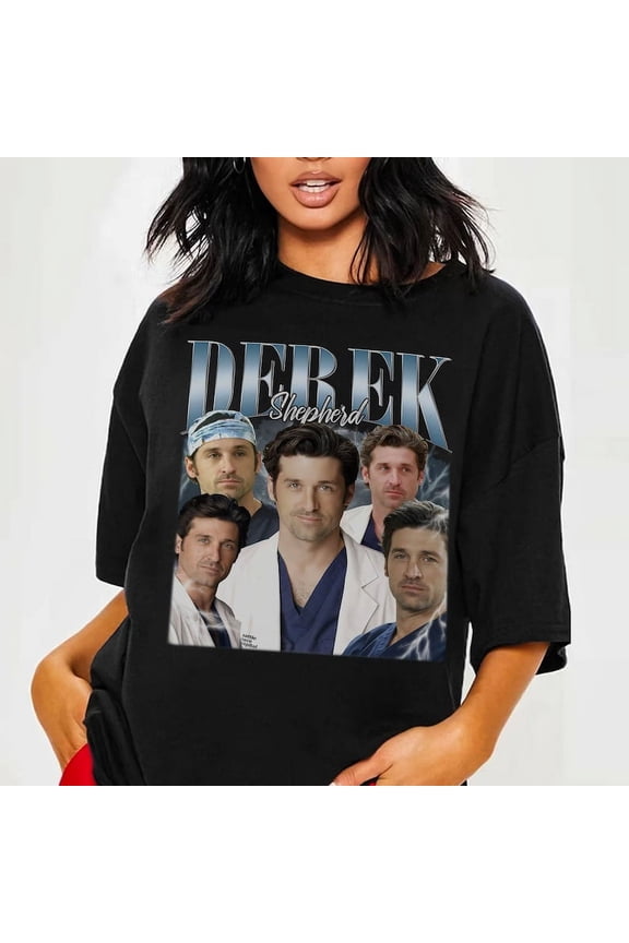 Derek Shepherd Shirt | Derek Shepherd Shirt | Vintage Derek Shepherd Tee | Grey's Anatomy Shirt