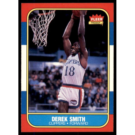 Derek Smith Card 1986-87 Fleer #103