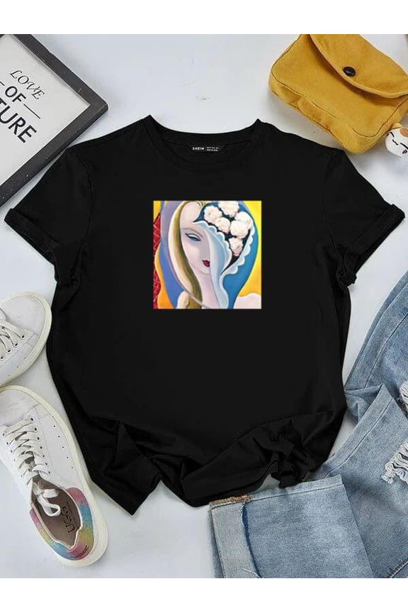 Derek & The Dominos Layla Album Classic Rock Eric Clapton Unisex tee V51263, for men & women, up to size 5XL