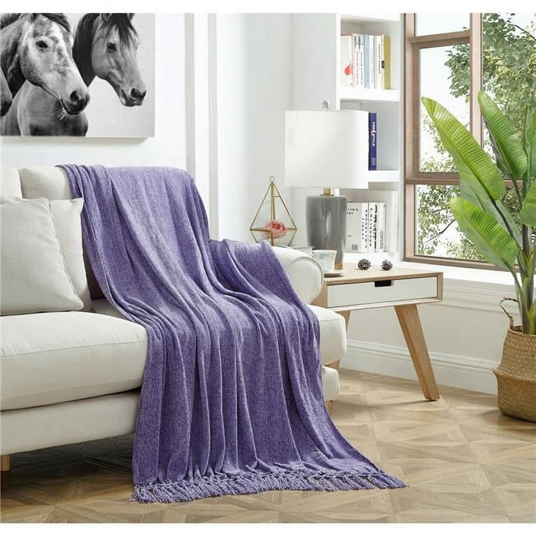 Purple throw blanket walmart hotsell
