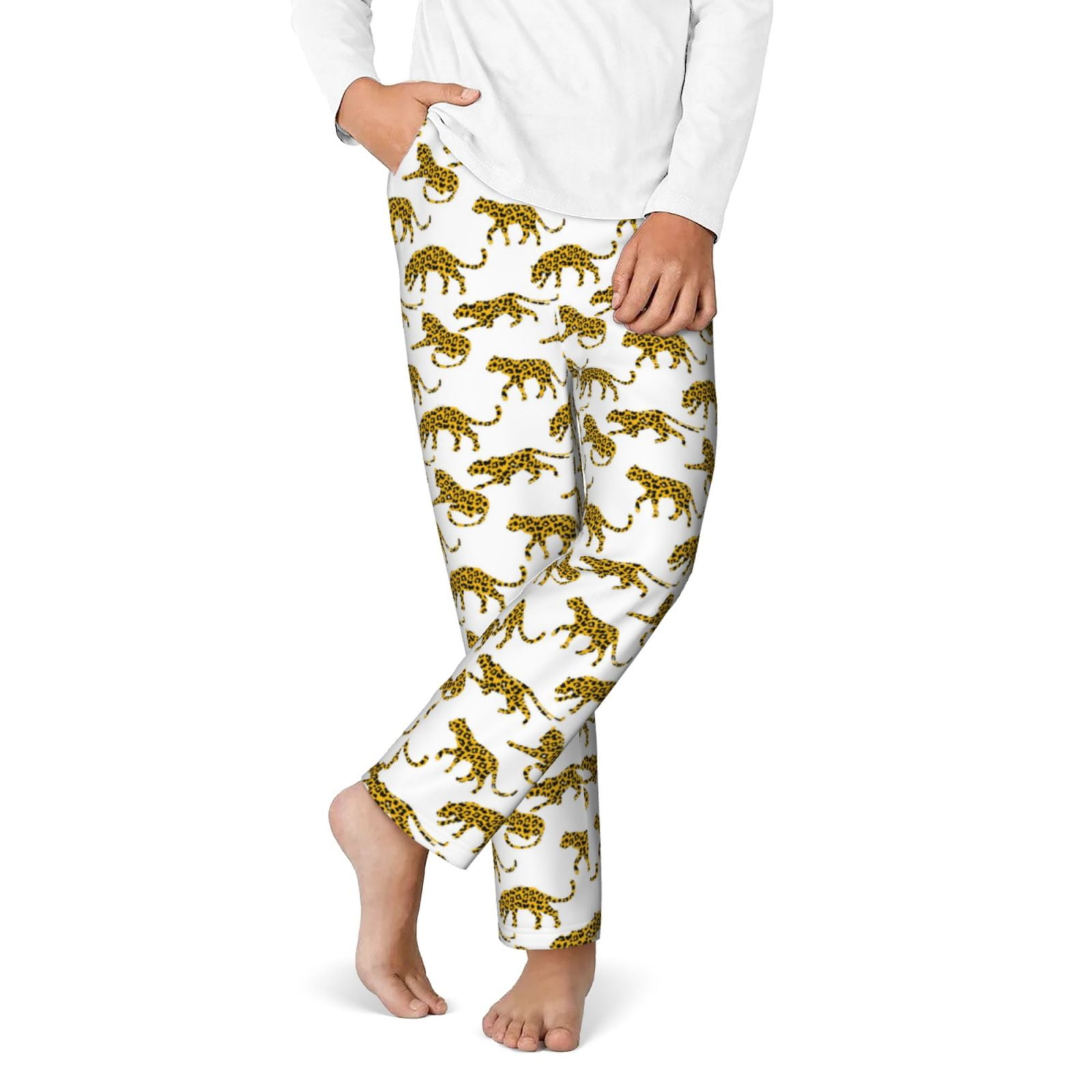 Leoperd Pattern Pajama Pants