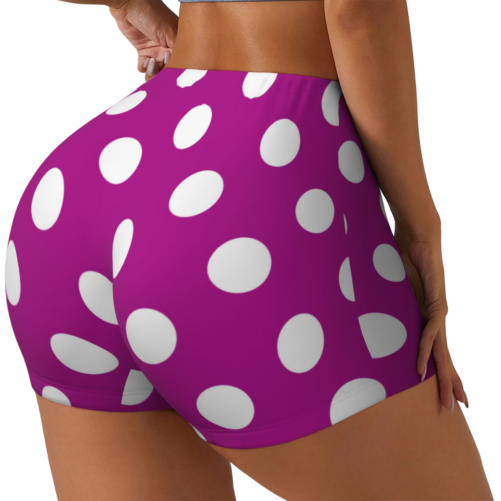 Thrills New Romance Booty Shorts Black Polka Dot