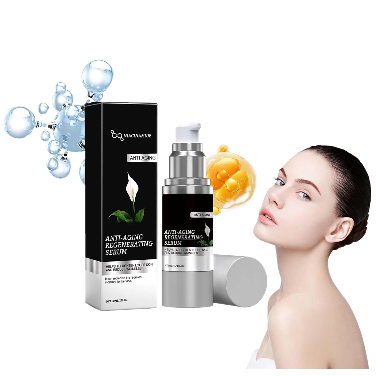 Derm La Fleur Luxe Anti-Aaging Serum ,Derm La Fleur Anti-Aging cream