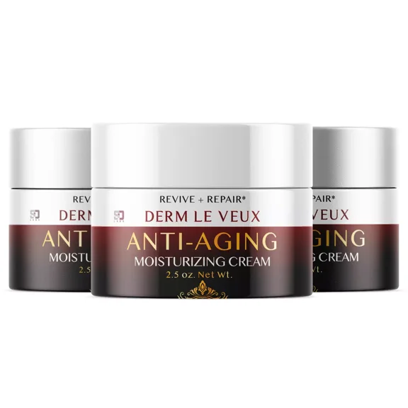 Derm Le Veux Cream Revive and Repair for a Youthful & Radiant Look (3 Pack)