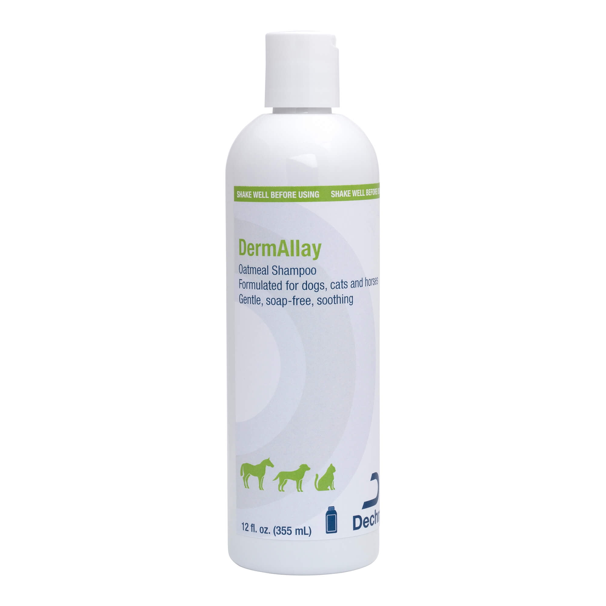 DermAllay Oatmeal Shampoo for Dogs, Cats, and Horses, 12 fl oz