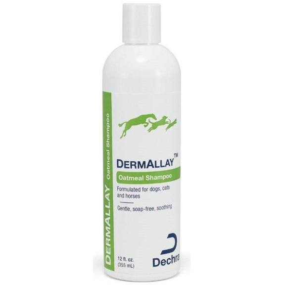 DermAllay Oatmeal Shampoo for Dogs, Cats, and Horses. 12 fl. oz.