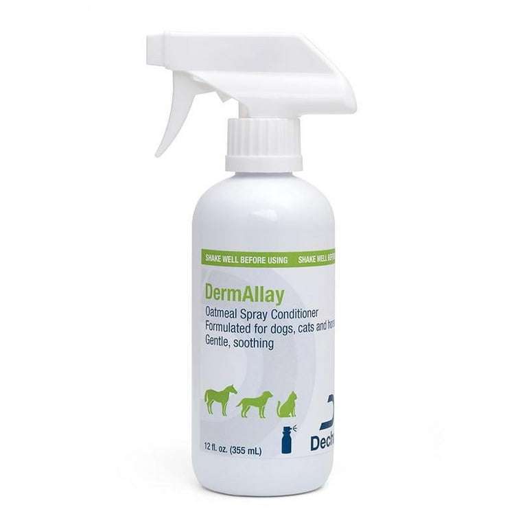 DermAllay Oatmeal Spray Conditioner for Cats and Dogs 12 fl oz 355 ml
