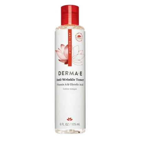 Derma E Anti Wrinkle Glycolic Face Toner, 6 oz