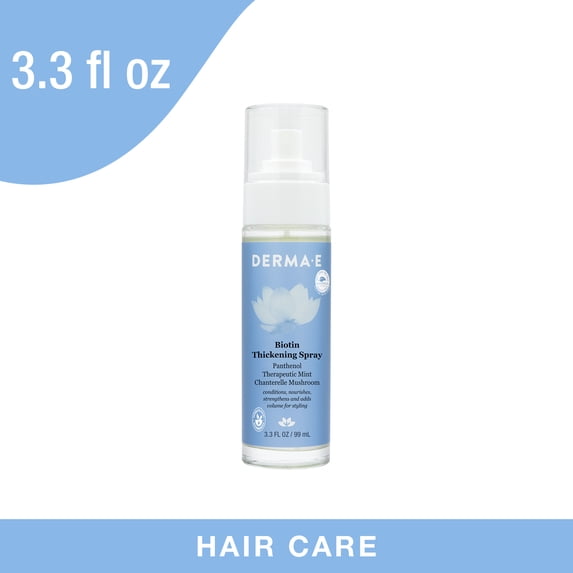 Derma E Biotin Thickening Spray, 3.3 oz
