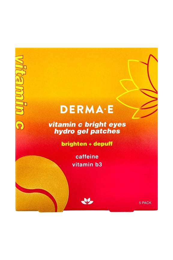 Vitamin C Bright Eyes Hydro Gel Patches, For All Skin Types, 5 Pack