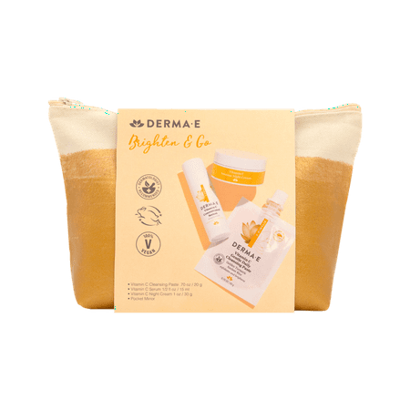 Derma E Brighten & Go Bag