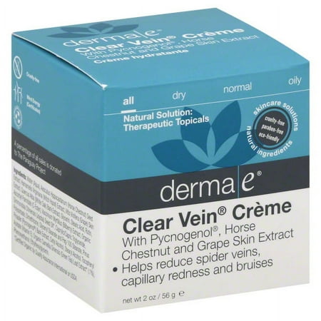 Derma E Clear Vein Creme 56g