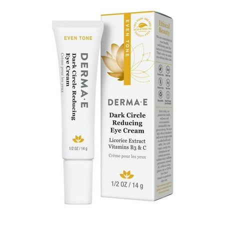 Derma E Dark Circle Reducing Eye Cream, 0.5 Oz