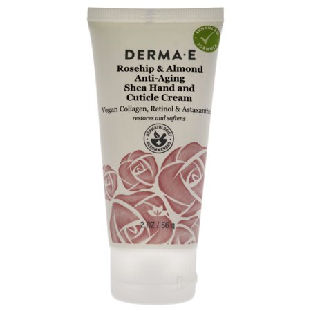 Derma-E Protecting Shea Hand and Cuticle Cream - Rosehip and Almond for Unisex 2 oz Cream