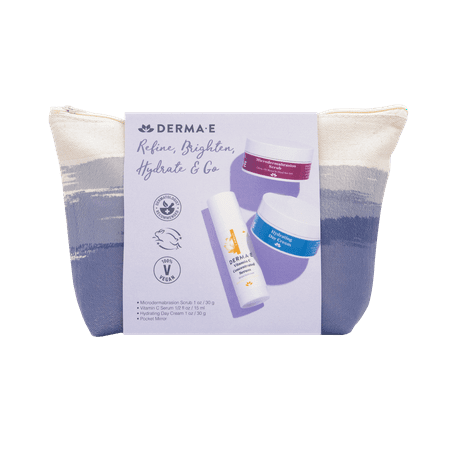 Derma E Refine Brighten Hydrate Bag