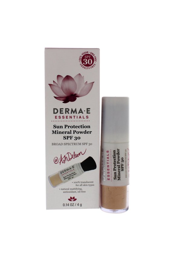 Derma-E Sun Protection Mineral Powder SPF 30, 0.14 oz Sunscreen