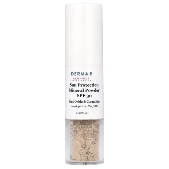 Derma E Sun Protection Mineral Powder SPF 30 0.16 oz.