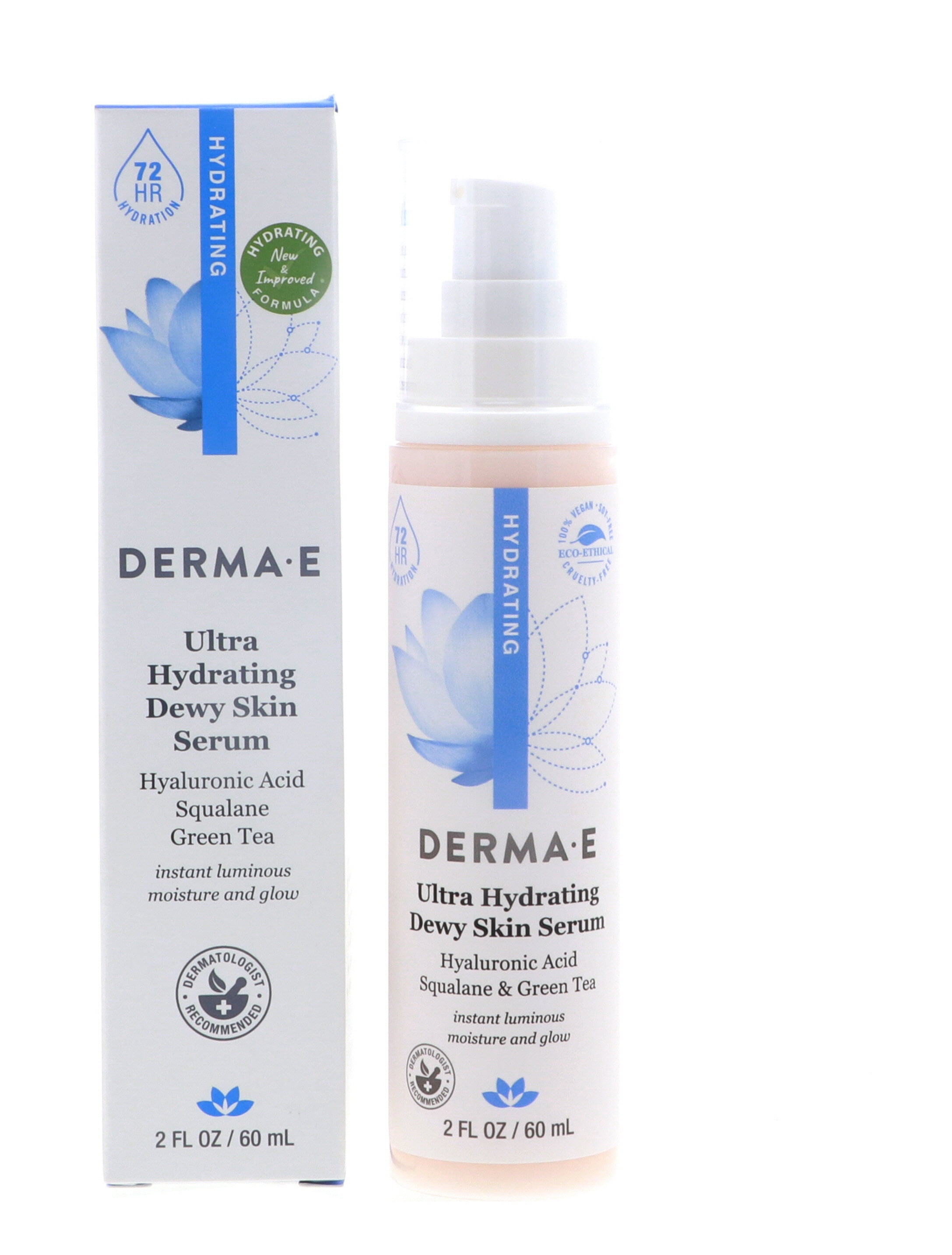 Derma E Ultra Hydrating Dewy Skin Serum 2 Oz