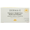 Derma E Vitamin C STF9 Bright Eyes Hydro Gel Patches, Natural, Cruelty