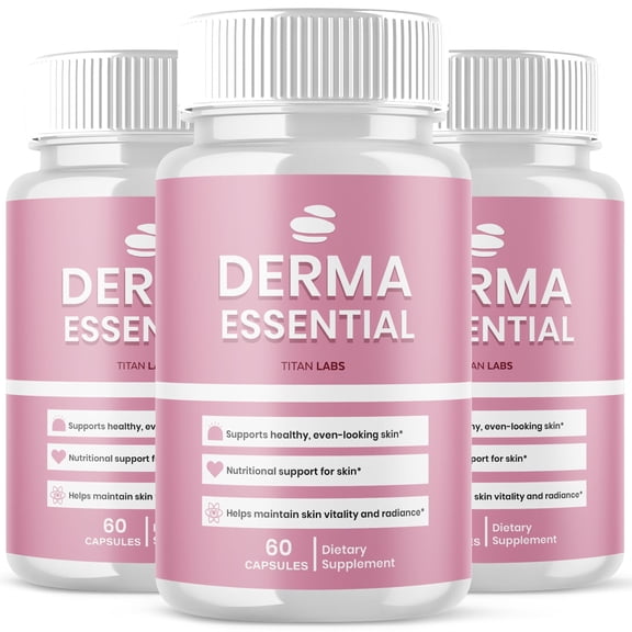 Derma Essential Advanced Formula Pills to Support Healthy Skin DermaEssential 180 Capsules