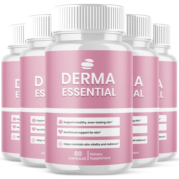 Derma Essential Advanced Healthy Skin Support Formula Pills DermaEssential 300 Capsules