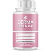 Derma Essential Advanced Healthy Skin Support Formula Pills DermaEssential 60 Capsules