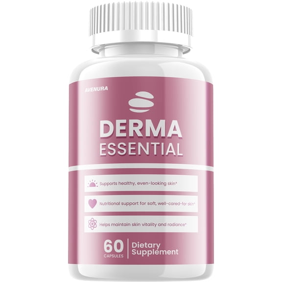 Derma Essential Capsules – DermaEssential Pills Advanced Fomula Natural Ingredients for Healthy Skin Support, 1 Pack, 60 Capsules