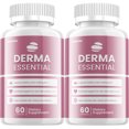 thumbnail image 1 of Derma Essential Capsules – DermaEssential Pills Advanced Fomula Natural Ingredients for Healthy Skin Support, 2 Pack, 120 Capsules, 1 of 7