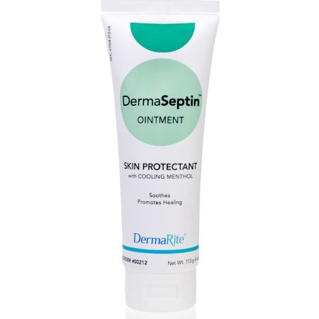 Dermaseptin Soothing Skin Protectant 4 oz Tube, Fragrance-Free Scent, 1 Count