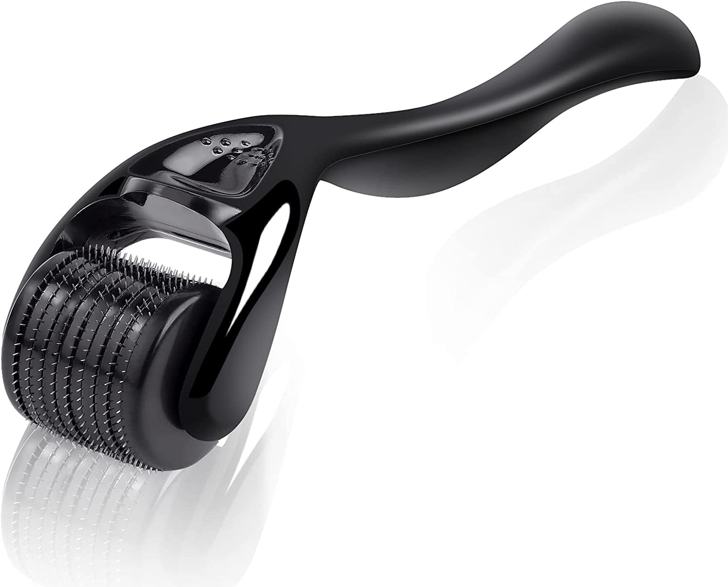 Derma Roller, 0.5mm Beard Roller, Titanium Micro Needling Roller for