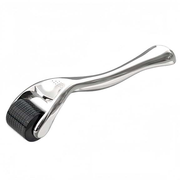 Derma Roller - Titanium Microneedling Roller for Face and Body 540 Microneedle Roller 0.75mm for Men and Women - Premium Micro Needling Roller