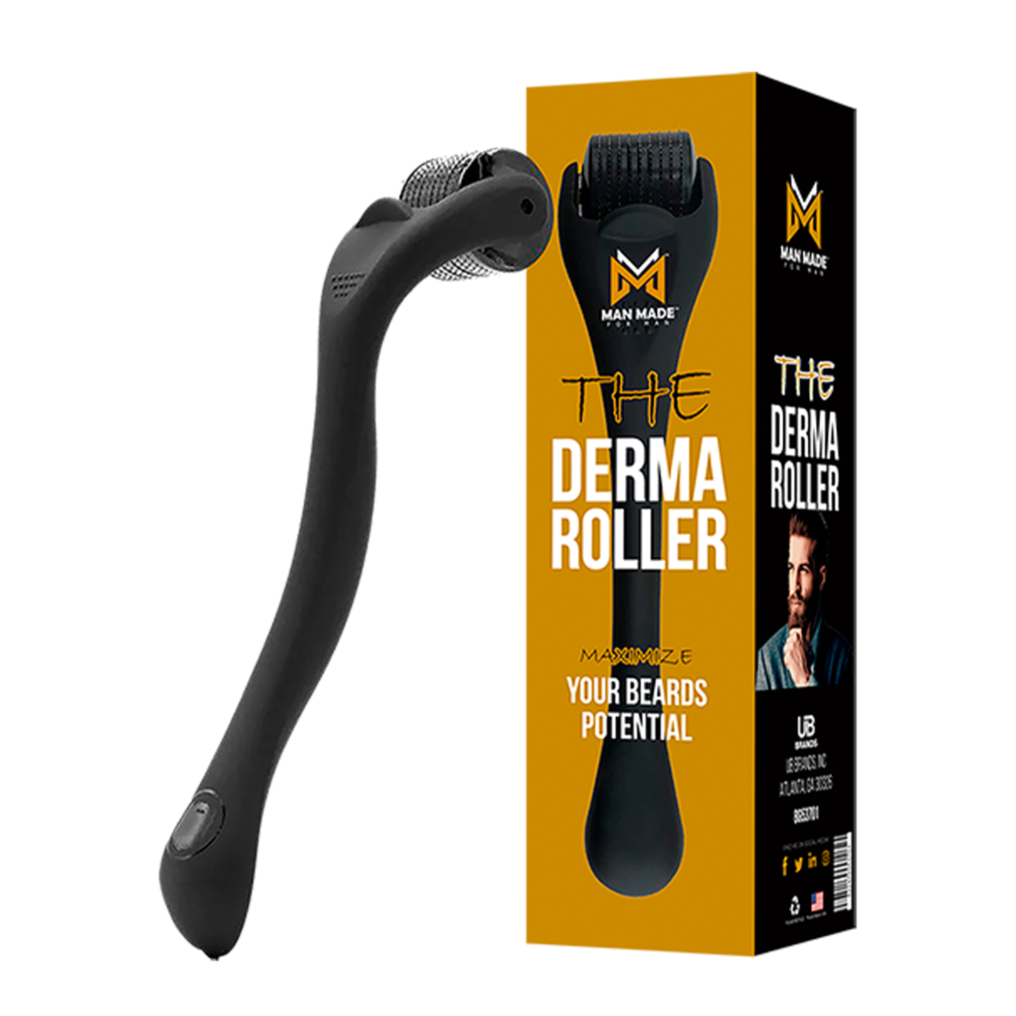 Derma Roller for Face, Face Roller for Hair Growth, Beard Growth, Micro Derma Skincare Tool For