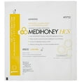 thumbnail image 1 of Medihoney Dressing Hydrogel Colloidal Sheet, Adhesive, 2.8" Width x 2.8" Length (Pack of 10) Derma Sciences 31722, 1 of 2