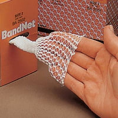 Derma Sciences BandNet Tubular Nylon Dressing Retainer, Stretched, 50 yd (46M) Box, Size 3