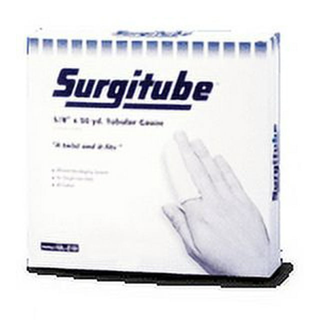 Derma Sciences Surgitube Tubular Gauze Bandage, Size 2, 7/8'' x 10 yds