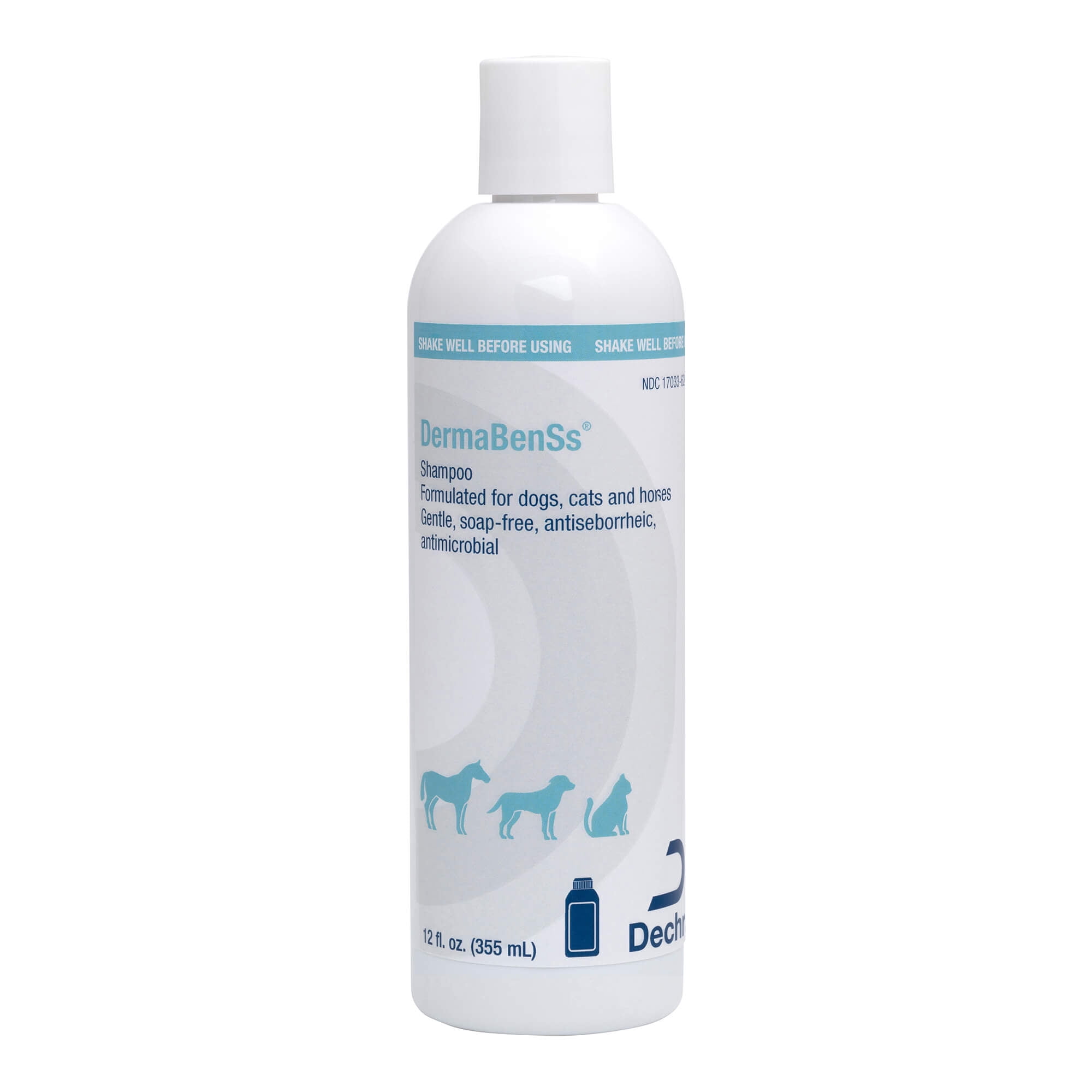 DermaBenSs Shampoo for Dogs Cats and Horses 12 fl oz Walmart